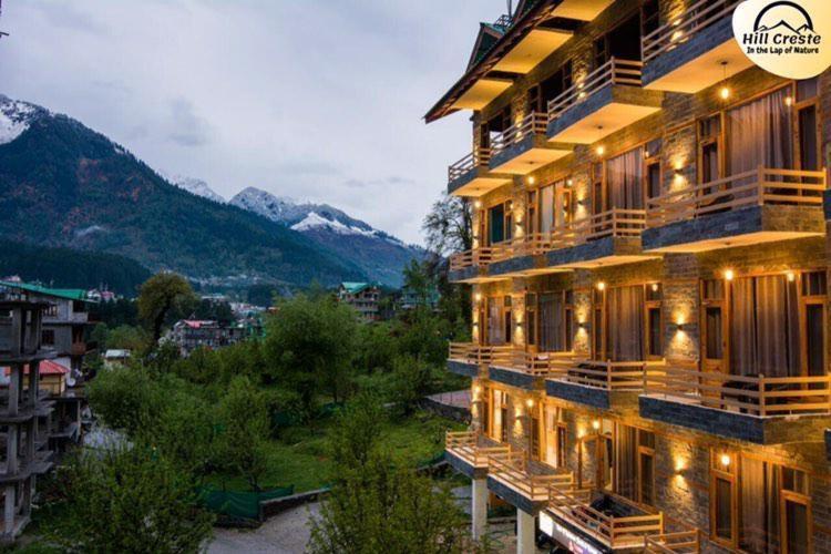 Hill Creste Manali 马拉里 外观 照片